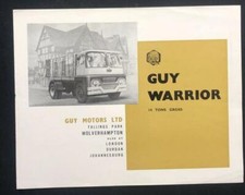 Guy motors warrior for sale  UK