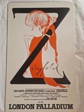 Ziegfeld play board for sale  LLANDUDNO