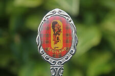 Colher Vintage Escocesa Bagpipe Player Escócia Reino Unido Cachimbos Lembrança Presente Britânico, usado comprar usado  Enviando para Brazil