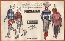 Buvard publicitaire noveltex d'occasion  Dijon