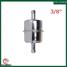 Filtro de combustível canister cromado compatível com mangueira de identificação 3/8" carburado em linha filtro de gás para carro comprar usado  Enviando para Brazil