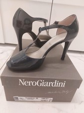 Sandali décolleté nero usato  Modena