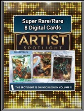 Topps Marvel Collect Artist Spotlight 25 Nic Klein sin épicas 8 cartas segunda mano  México