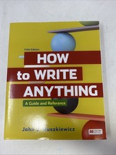 How to Write Anything: A Guide and Reference by Ruszkiewicz comprar usado  Enviando para Brazil