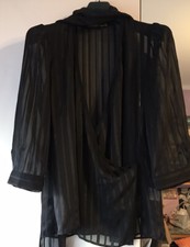 Camicia conbipel nera usato  Salerno