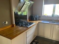 Kitchen units cream for sale  HIGH PEAK