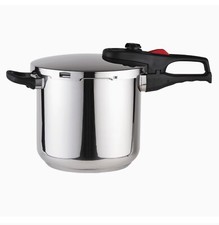 Usado, Panelas de pressão Magefesa fogão 8 qt. Aço inoxidável - Novo com PEQUENO AMASSADO comprar usado  Enviando para Brazil