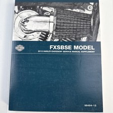 Usado, Suplemento manual de serviço Harley-Davidson 99494-13 2013 FXSBSE CVO Breakout comprar usado  Enviando para Brazil