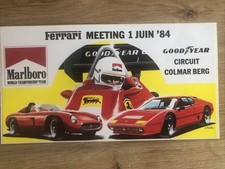 Rare autocollant ferrari d'occasion  France