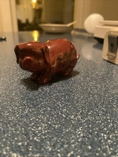 Red jasper pig for sale  WESTCLIFF-ON-SEA