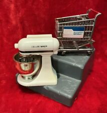 CARRINHO DE SUPERMERCADO VINTAGE DA DÉCADA DE 1990 MISTURADOR DE BOLO ELÉTRICO ÍMÃS DE GELADEIRA DE COZINHA! comprar usado  Enviando para Brazil