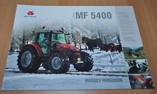Massey Ferguson RU Tractor MF 5400 Brochure Broszura Broszura na sprzedaż  PL
