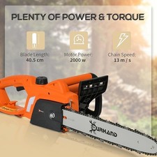 Durhand electric chainsaw for sale  MELTON MOWBRAY