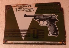 Emailleschild walther selbstla gebraucht kaufen  Berlin