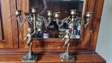 Coppia candelabri braccia usato  Bucine