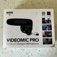 Microfone profissional padrão Rode VideoMic Pro espingarda/no dispositivo com fio, usado comprar usado  Enviando para Brazil