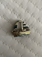 Monet gold sailboat for sale  Fort Mill