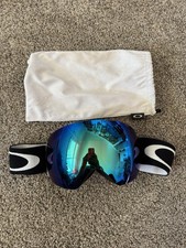 Usado, Óculos de esqui Oakley Flight Deck neve - Prizm safira Prizm irídio com bolsa comprar usado  Enviando para Brazil