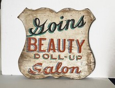 Vtg.hand painted wood for sale  San Francisco