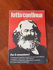 Lotta continua luglio usato  Roma