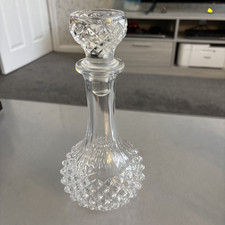 Vintage crystal decanter for sale  SHIPLEY