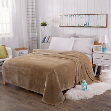 Cobertores xadrez de cama de casal de pelúcia macia colcha de cama cobertor de flanela  comprar usado  Enviando para Brazil
