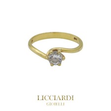 Anello solitario donna usato  Marigliano