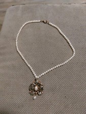 Collana perle pendente usato  Savignano sul Panaro