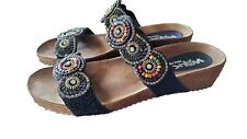 Scarpe sandalo zeppa usato  Macerata