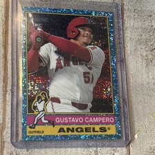 Usado, 2025 Topps Heritage - Gustavo Campero #339 cromado azul claro brilho... comprar usado  Enviando para Brazil
