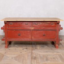 Red kitchen workbench for sale  BURNTWOOD