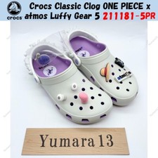 Tamanco Crocs Classic ONE PIECE x atmos Luffy Gear 5 211181-5PR tamanho masculino comprar usado  Enviando para Brazil