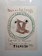 Pablo picasso affiche d'occasion  Coucy-le-Château-Auffrique