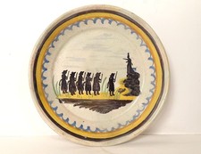 Nevers earthenware plate d'occasion  Expédié en Belgium