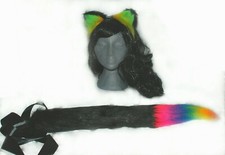 Black rainbow wolf for sale  BRISTOL