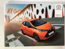 Prospekt toyota aygo gebraucht kaufen  Amrum