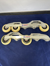 Bont Inferno 5 rodas quadro de skate em linha feito na Holanda alumínio velocidade vintage comprar usado  Enviando para Brazil