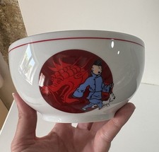 Bol porcelaine tintin d'occasion  Saint-Georges-de-Reneins