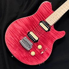 Guitarra elétrica Sterling por Music Man SUB Series AX3FM-STP-M1 rosa mancha comprar usado  Enviando para Brazil