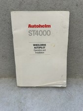 Autohelm st4000 wheeldrive for sale  LONDON