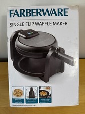 Usado, Máquina de waffle belga Farberware flip único FW45394 nova caixa aberta comprar usado  Enviando para Brazil