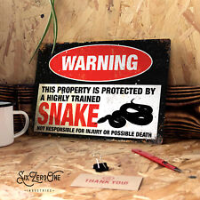 Warning pet metal for sale  SWANSEA