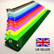 Vinyl wristbands 16mm for sale  NEWTON ABBOT