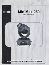 Showtec minimax bedienungsanle gebraucht kaufen  Uedem