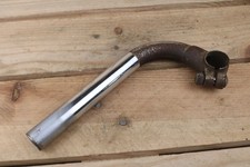 Usado, Pescoço de cisne cromado 70mm haste 24,0mm vintage retrô bicicleta de estrada de aço década de 1930 Eroica comprar usado  Enviando para Brazil