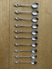 antyki srebra, łyżeczki srebrne, silver spoons, silver cutlery na sprzedaż  PL