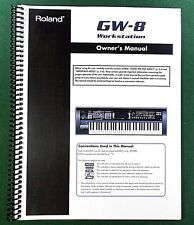 Roland GW-8 Owner's Instruction Manual: 112 Pages & Protective Covers! comprar usado  Enviando para Brazil