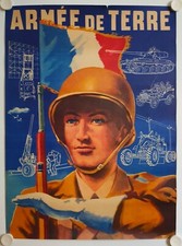 Affiche armée terre d'occasion  La Courtine
