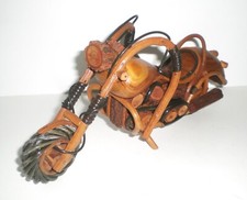 Holzmotorrad chopper deko gebraucht kaufen  Neustadt/Dosse