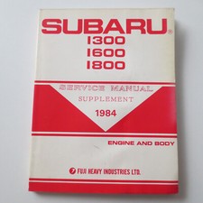 Subaru werkstatthandbuch 1300 gebraucht kaufen  Oldenburg (Oldenburg)